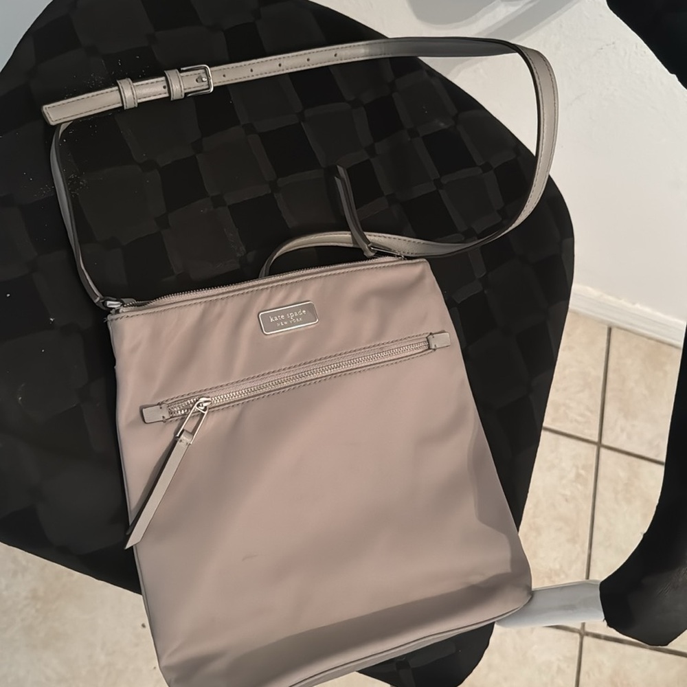 Kate Spade nylon Dawn flat crossbody